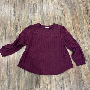 Maurice’s Women’s Burgundy Sweater